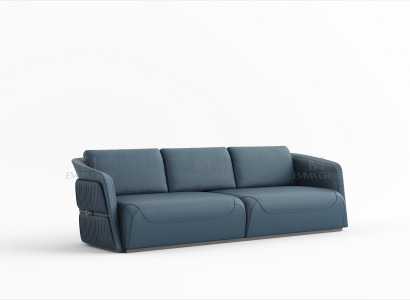 Sofa Dreisitzer Couch Polster Design Sitz Sofas Zimmer Moderne Leder